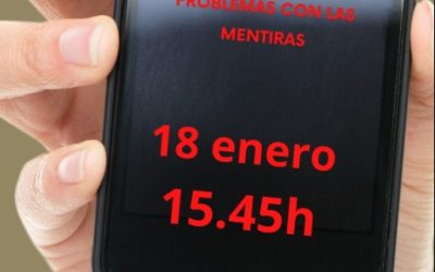 Mentiras, mentirijillas o problemas con las mentiras.