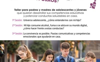 Taller para padres y madres de adolescentes.
